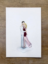 Load image into Gallery viewer, Personalised Watercolour Couple - Original Painting