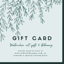 Load image into Gallery viewer, The Gift Card