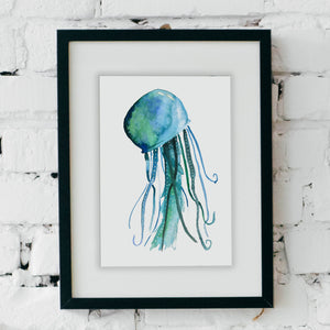 Watercolor Jellyfish