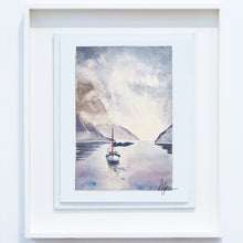 Load image into Gallery viewer, Greek Island Boat Scene