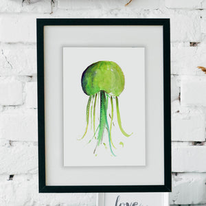 Watercolor Jellyfish