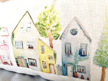 Load image into Gallery viewer, Village Townhouses Cushion