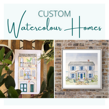 Load image into Gallery viewer, Custom Watercolour House Portrait