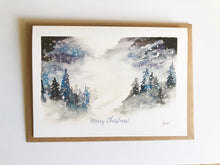 Load image into Gallery viewer, Snowy Forest Scenes - Christmas Cards - Set of 10
