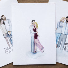 Load image into Gallery viewer, Personalised Watercolour Couple - Original Painting