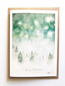 Snowy Forest Scenes - Christmas Cards - Set of 10