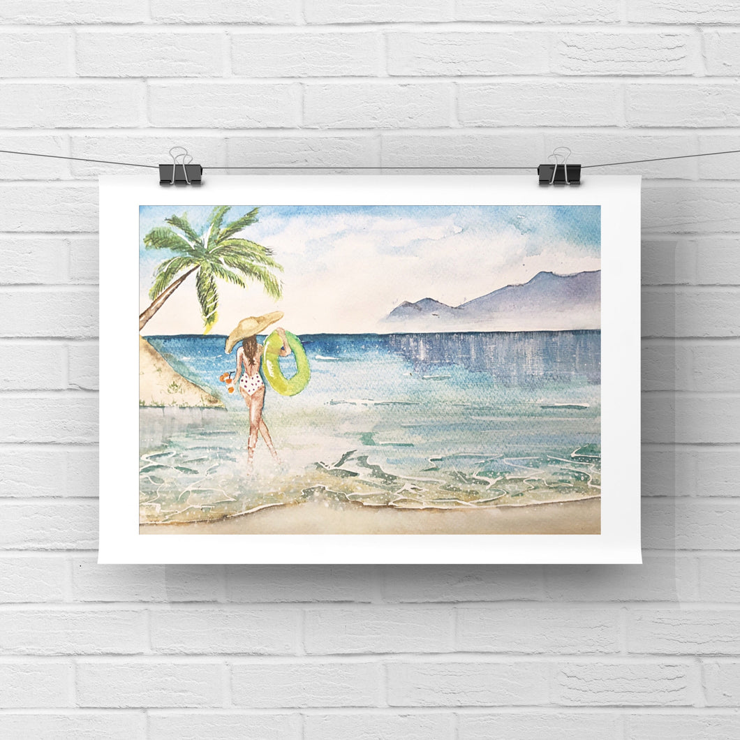 Girl on the Beach
