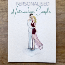 Load image into Gallery viewer, Personalised Watercolour Couple - Original Painting