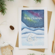 Load image into Gallery viewer, Polar Bears - Set of 6 - Christmas Cards