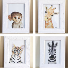 Load image into Gallery viewer, Safari Animal Portraits Set of 4