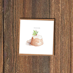 Christmas Puds - Christmas Cards - Set of 12